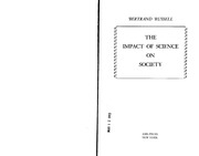 The Impact of Science on Society - B. Russell
